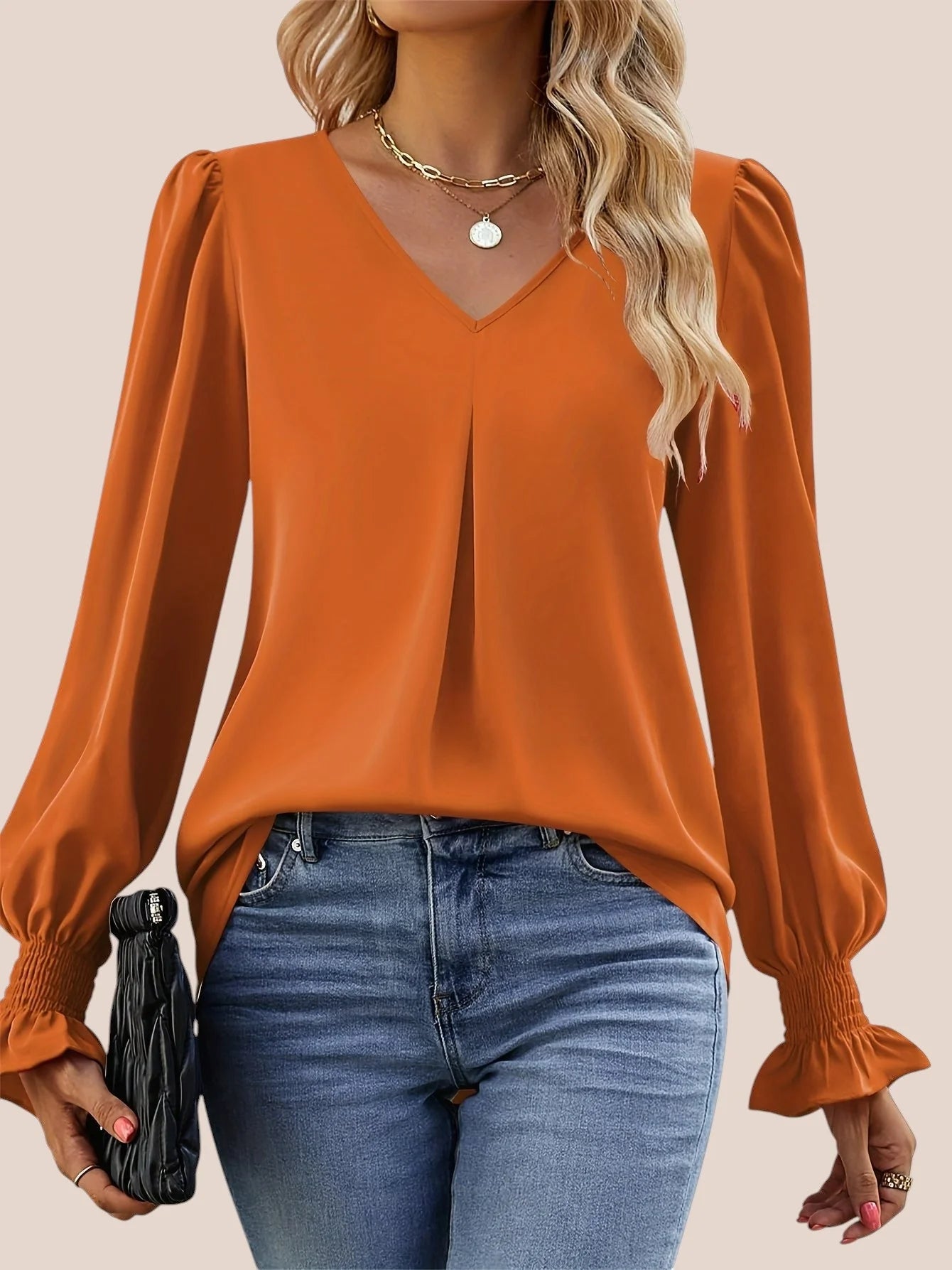 EVI | Stijlvolle herfstblouse